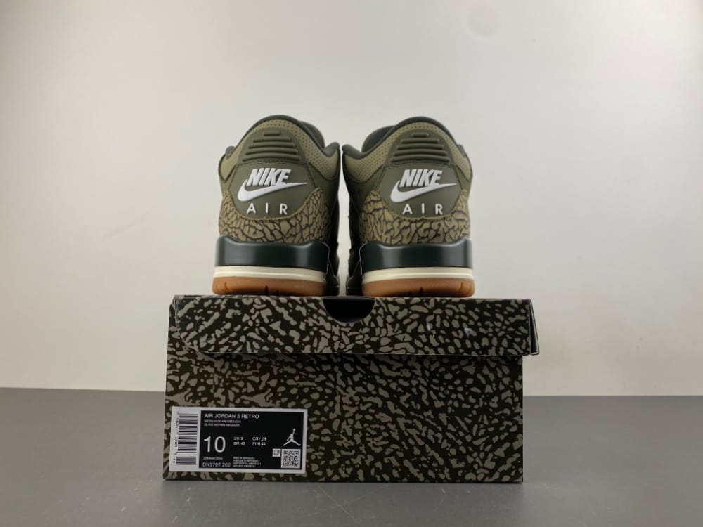 Air Jordan 3 Retro Medium Olive Family Affair Air Jordan 3 Retro Medium Olive Family Affair